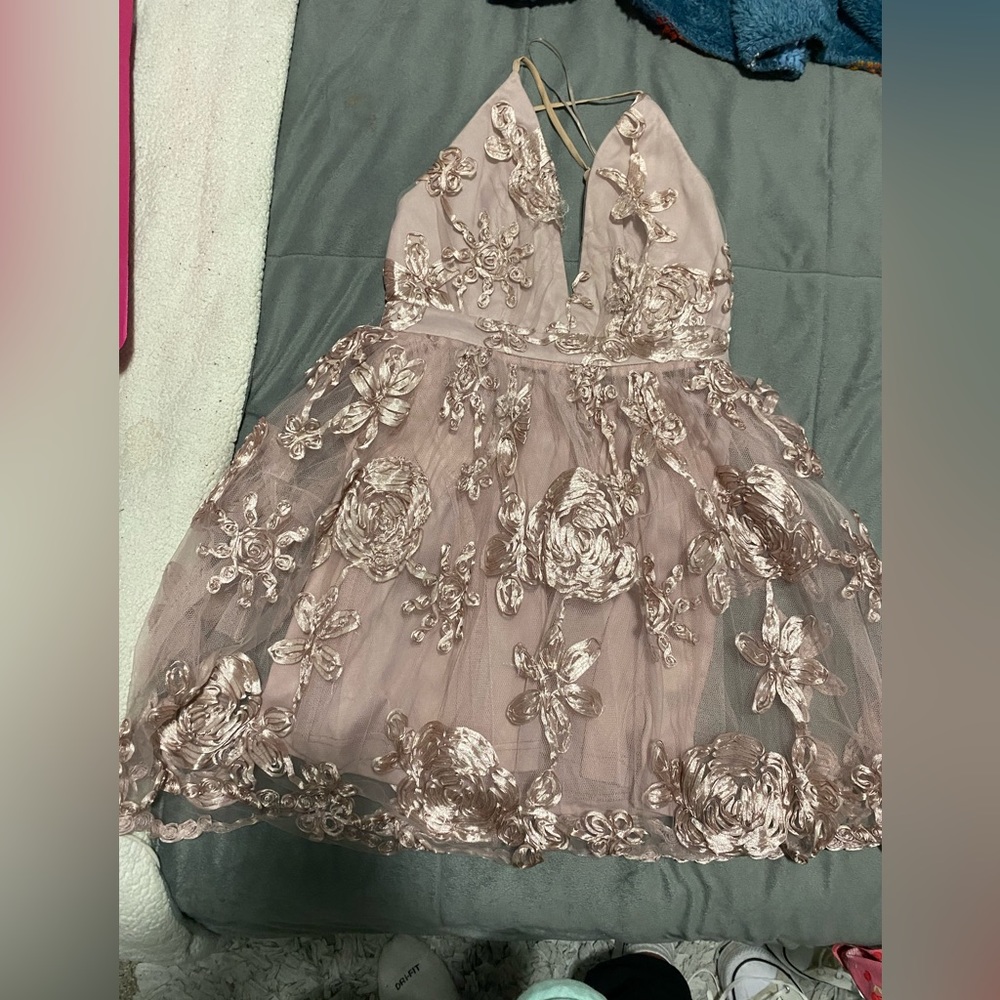 Homecoming dress! Mauve color!